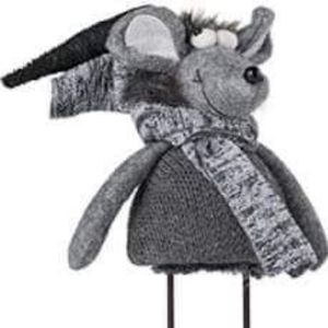 Pink zebra Rat bobble buddy